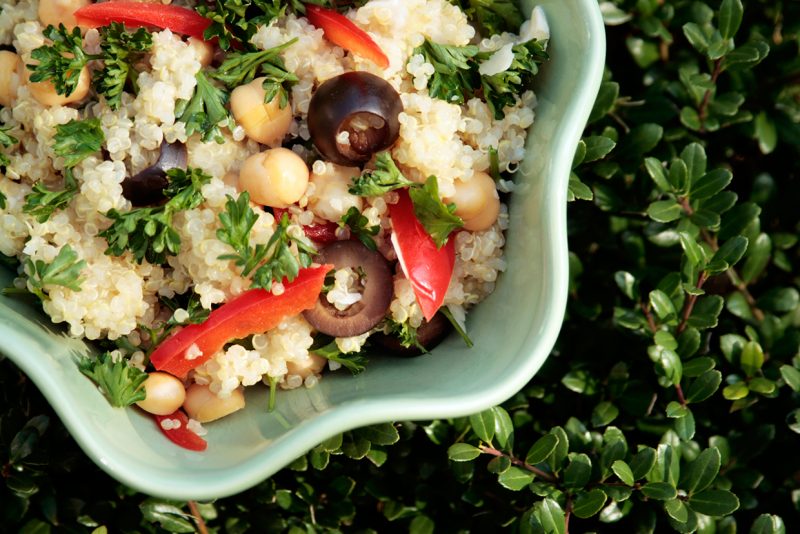 quinoa veggies