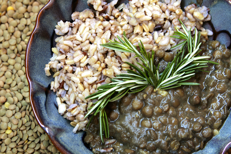 lentils and rice